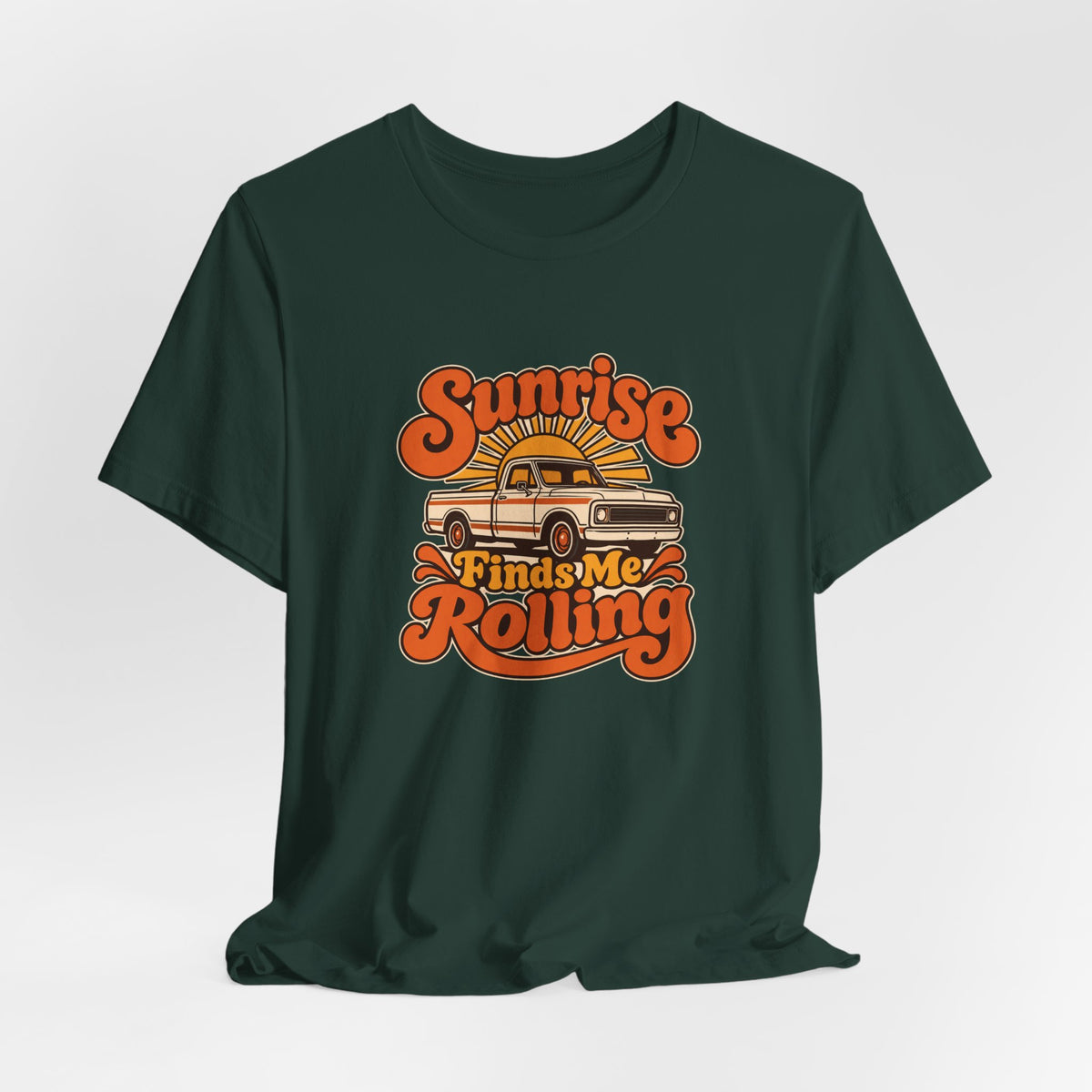 Truck Stop Sunrise Vintage Tee