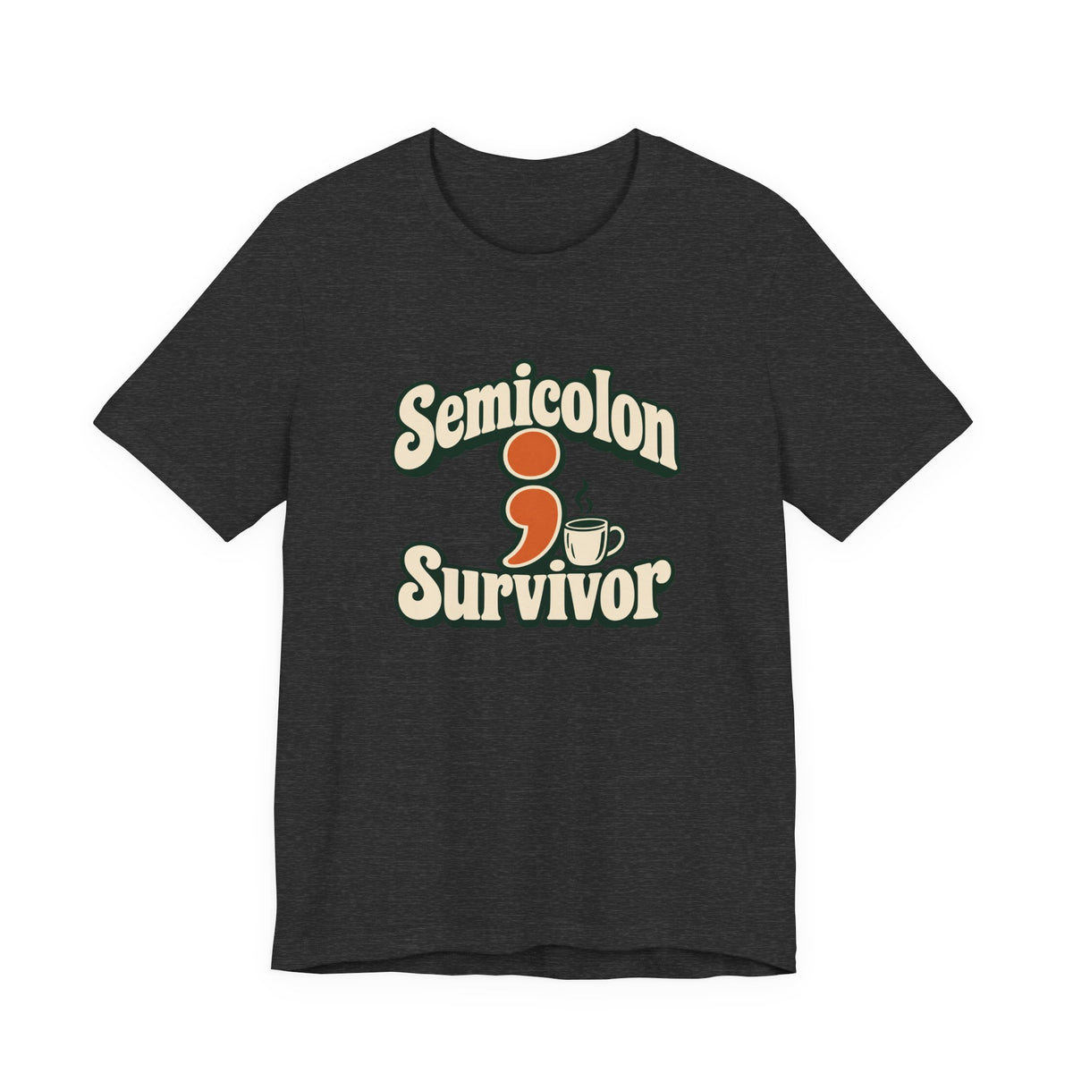 Semicolon Survivor Dev Tee