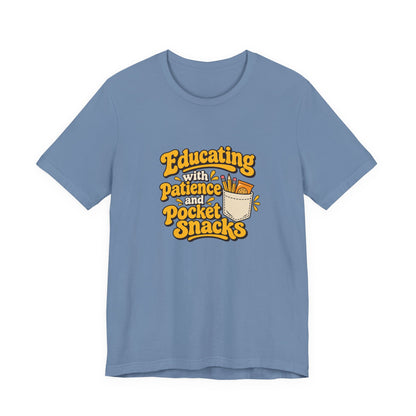 Pocket Snacks Teacher Vintage Tee