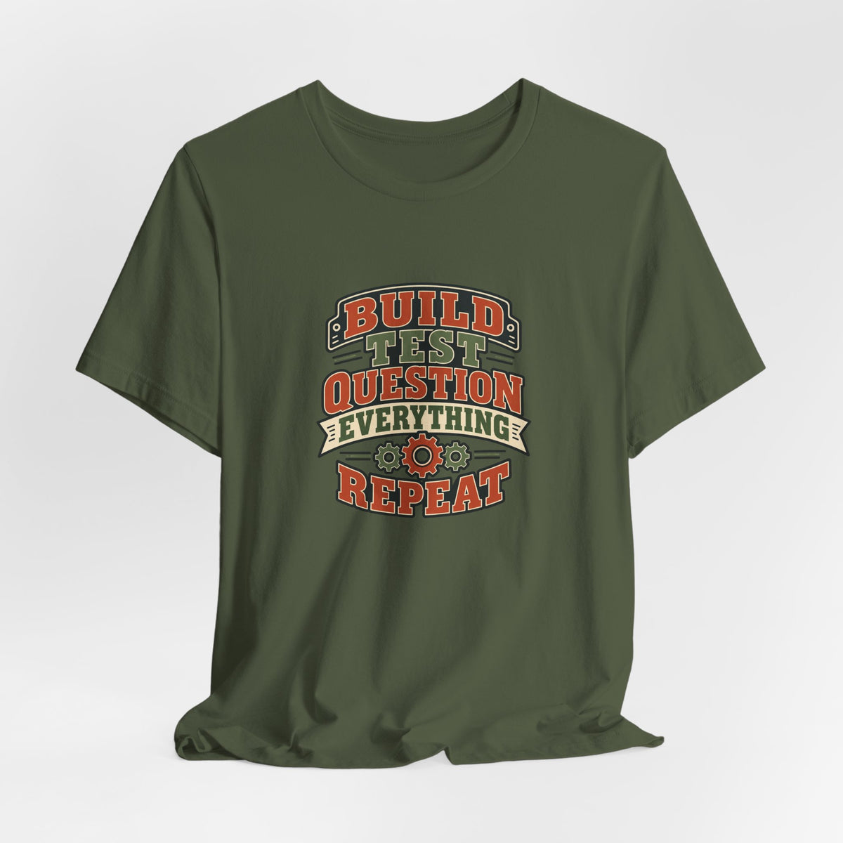 Build Test Repeat Vintage Shirt