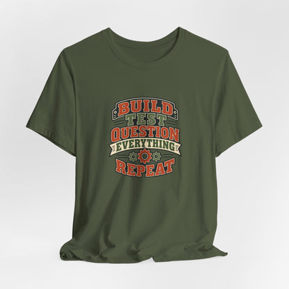 Build Test Repeat Vintage Shirt