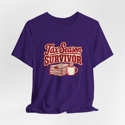 Tax Season Survivor Accountant Shirt