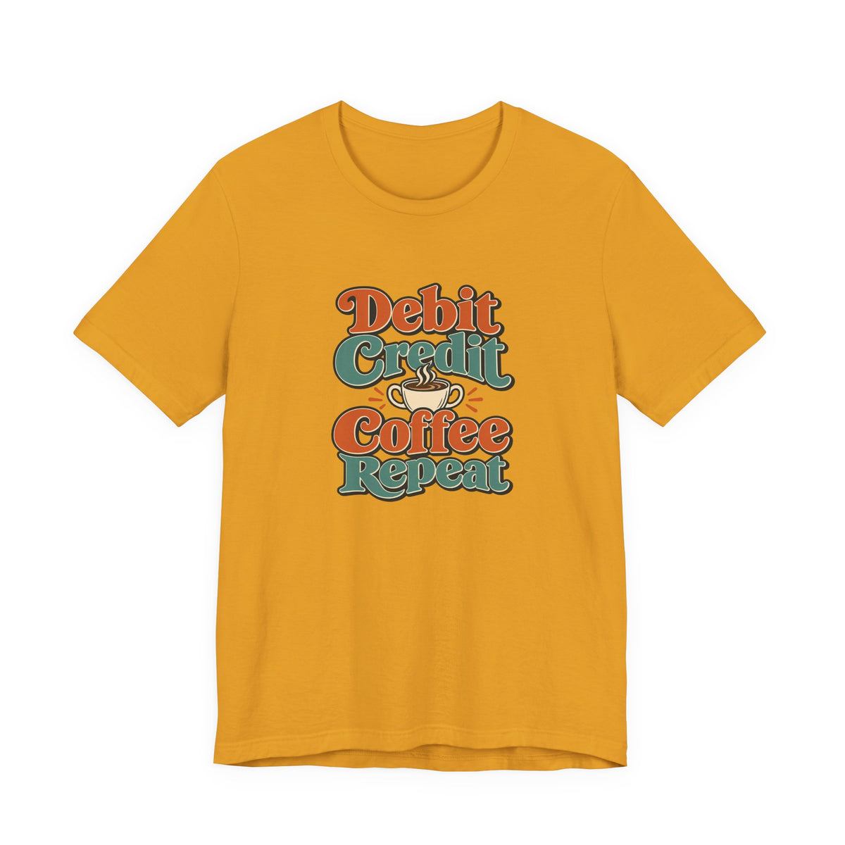 Debits Credits Coffee Tee