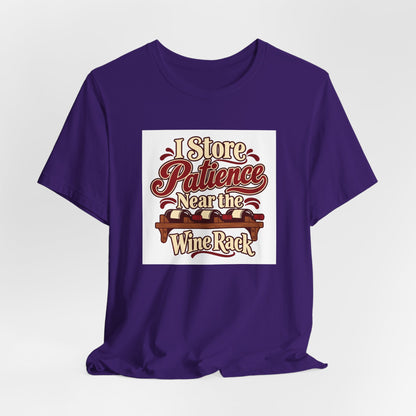 Wine Rack Patience Tee