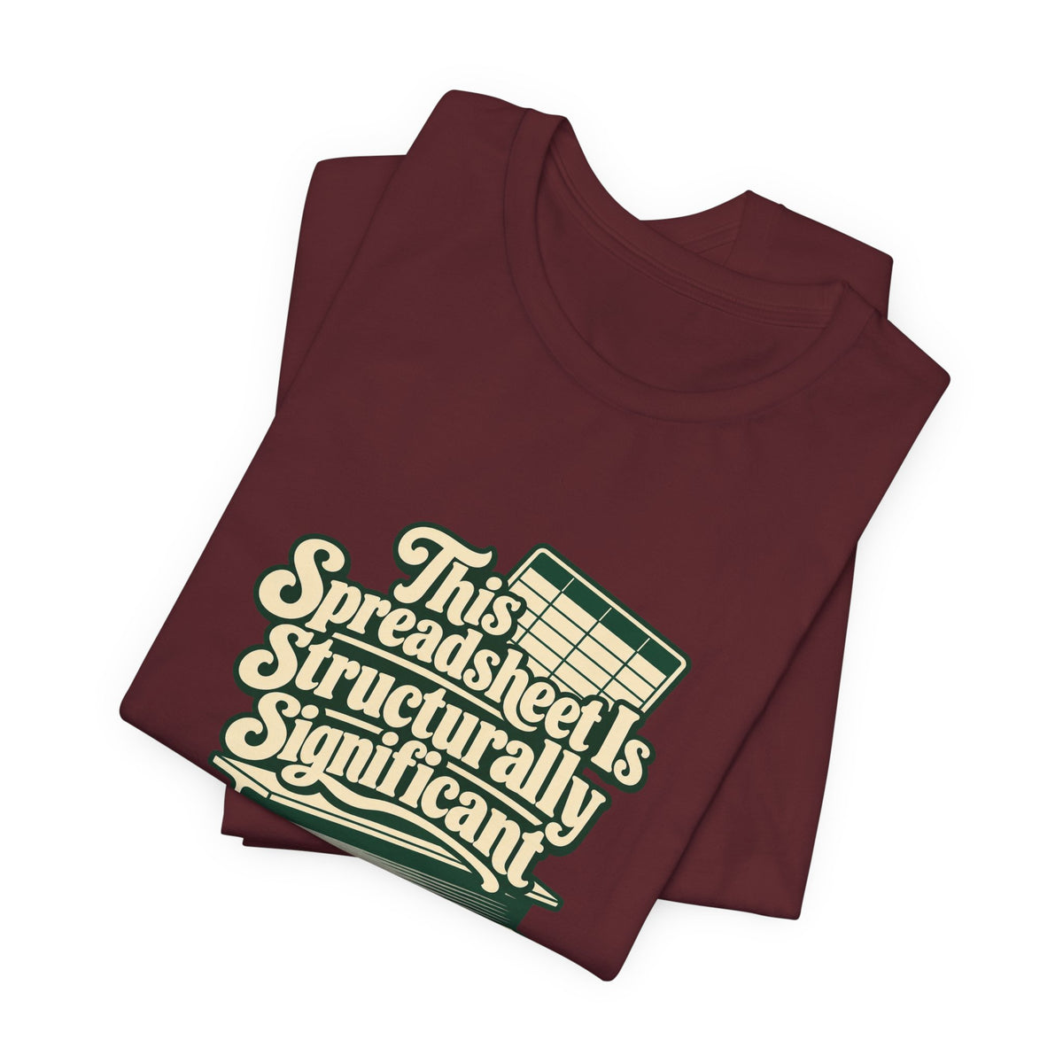 Spreadsheet Structural Support Tee