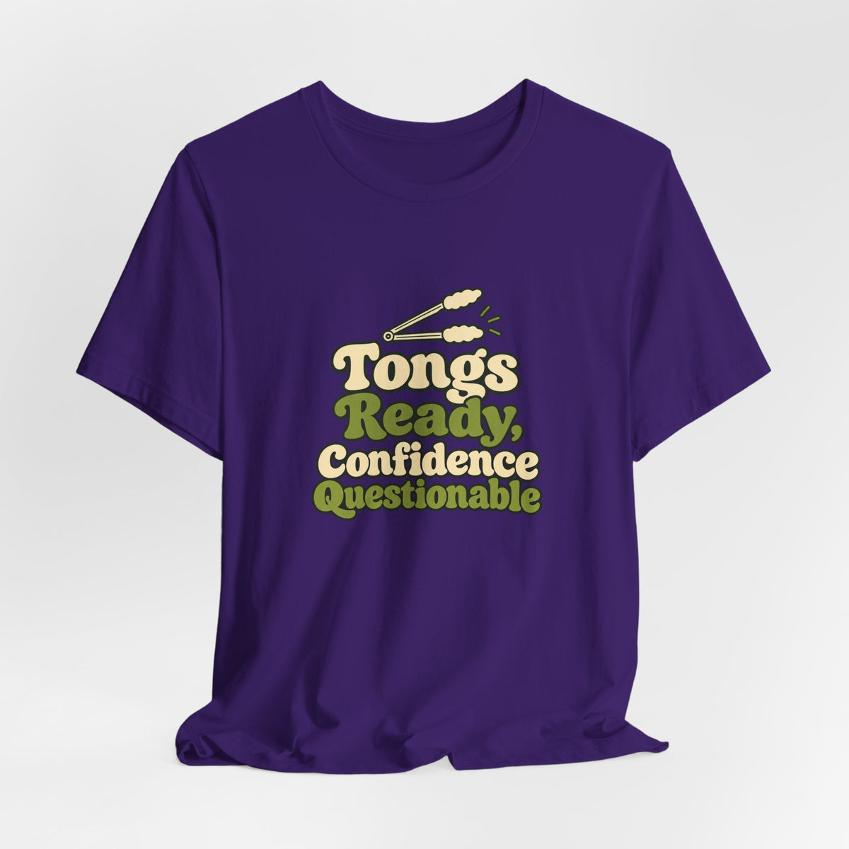 Tongs Ready Cook Retro Tee