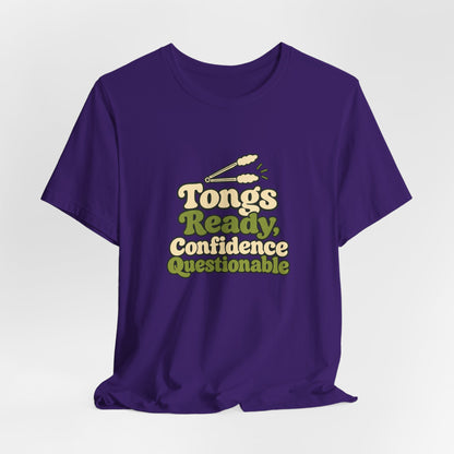 Tongs Ready Cook Retro Tee