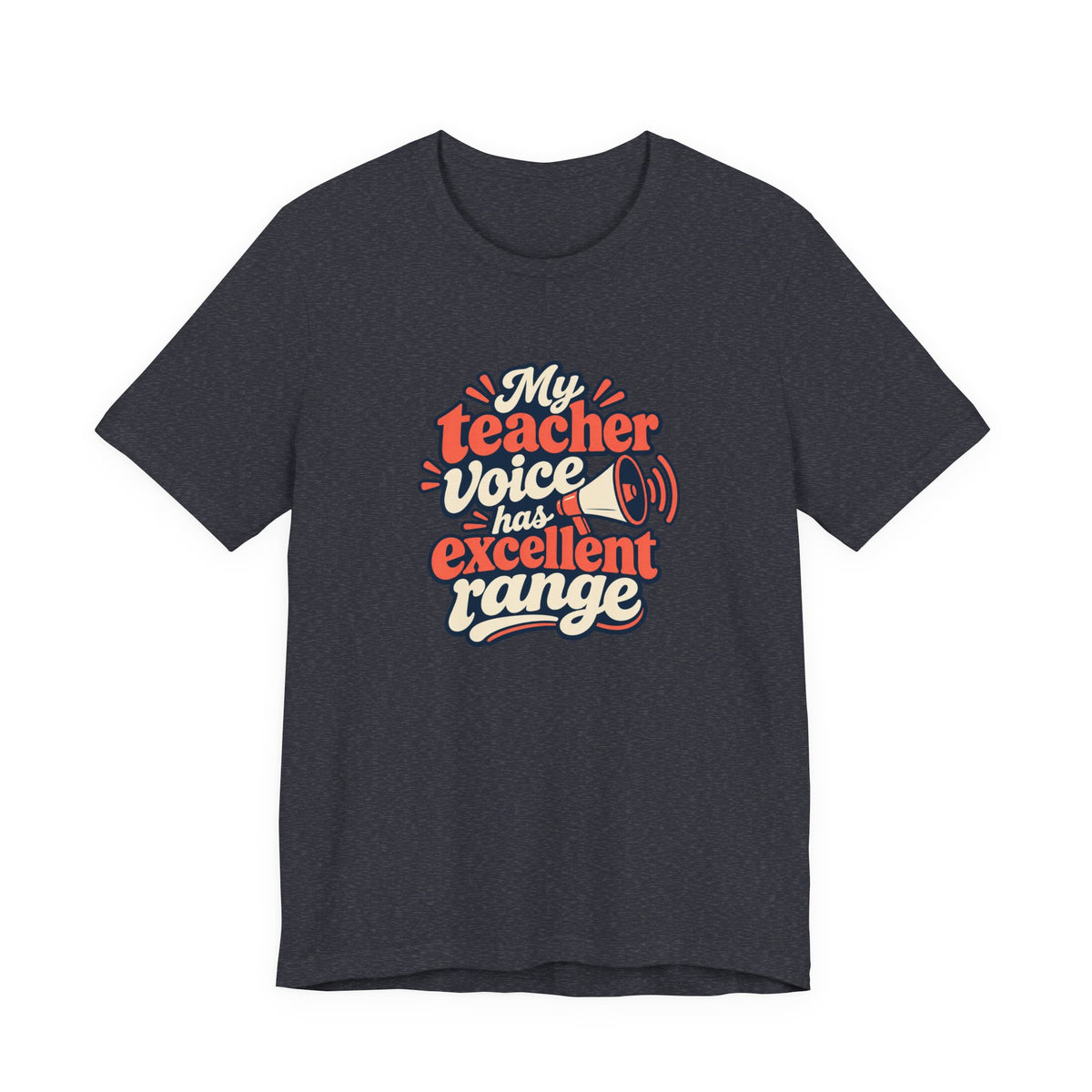Teacher Voice Range Retro Shirt