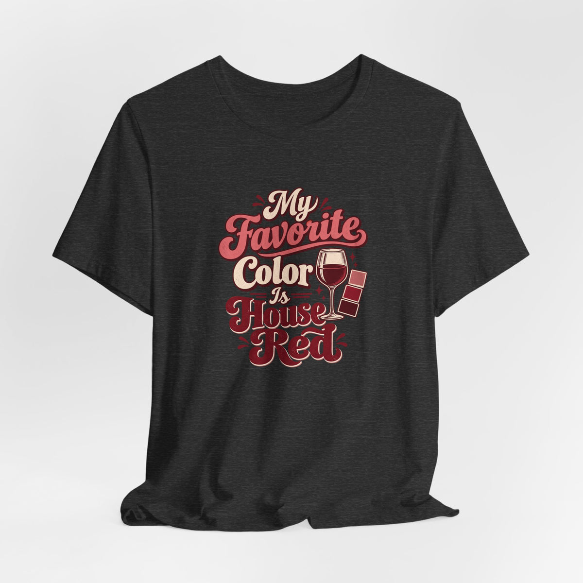 House Red Color Club Tee