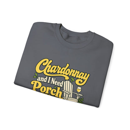 Chardonnay Porch Time Sweatshirt