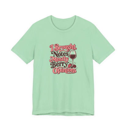 Berry Notes Wine Tasting Tee