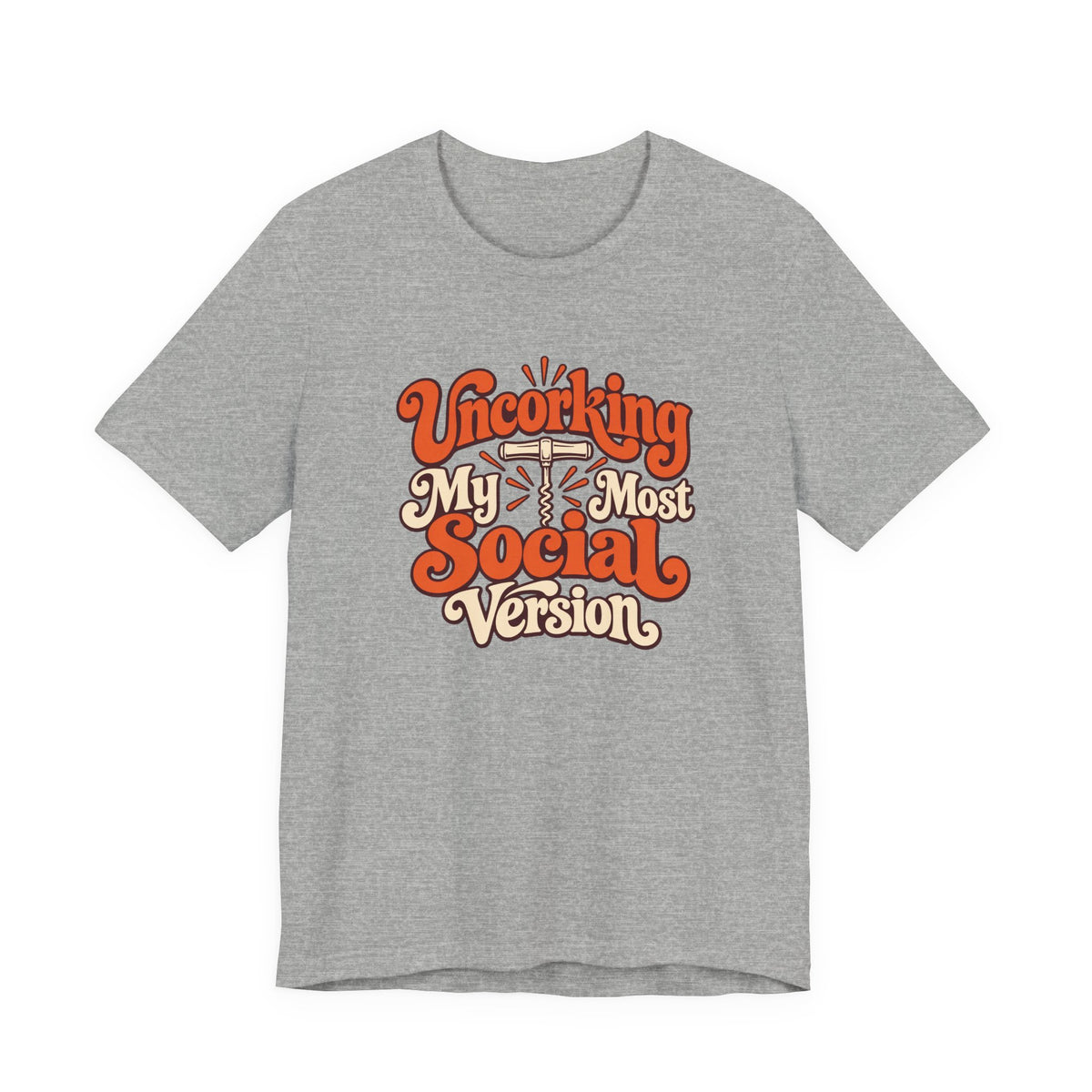 Social Version Wine Shirt