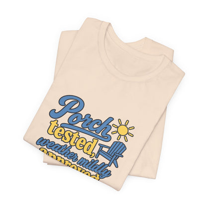 Porch Weather Dad Shirt