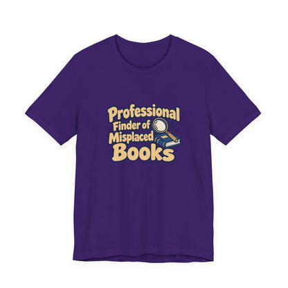 Professional Book Finder Librarian Tee