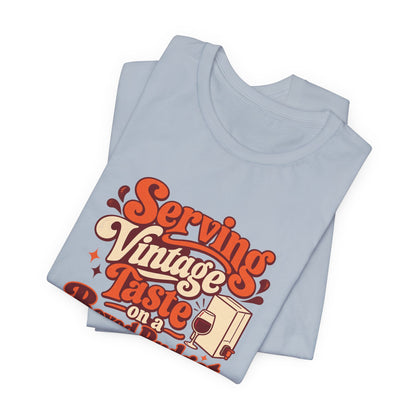Boxed Budget Wine Tee