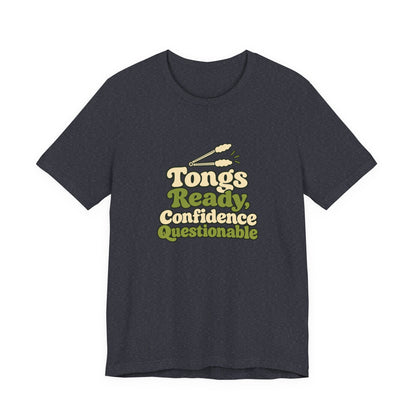 Tongs Ready Cook Retro Tee