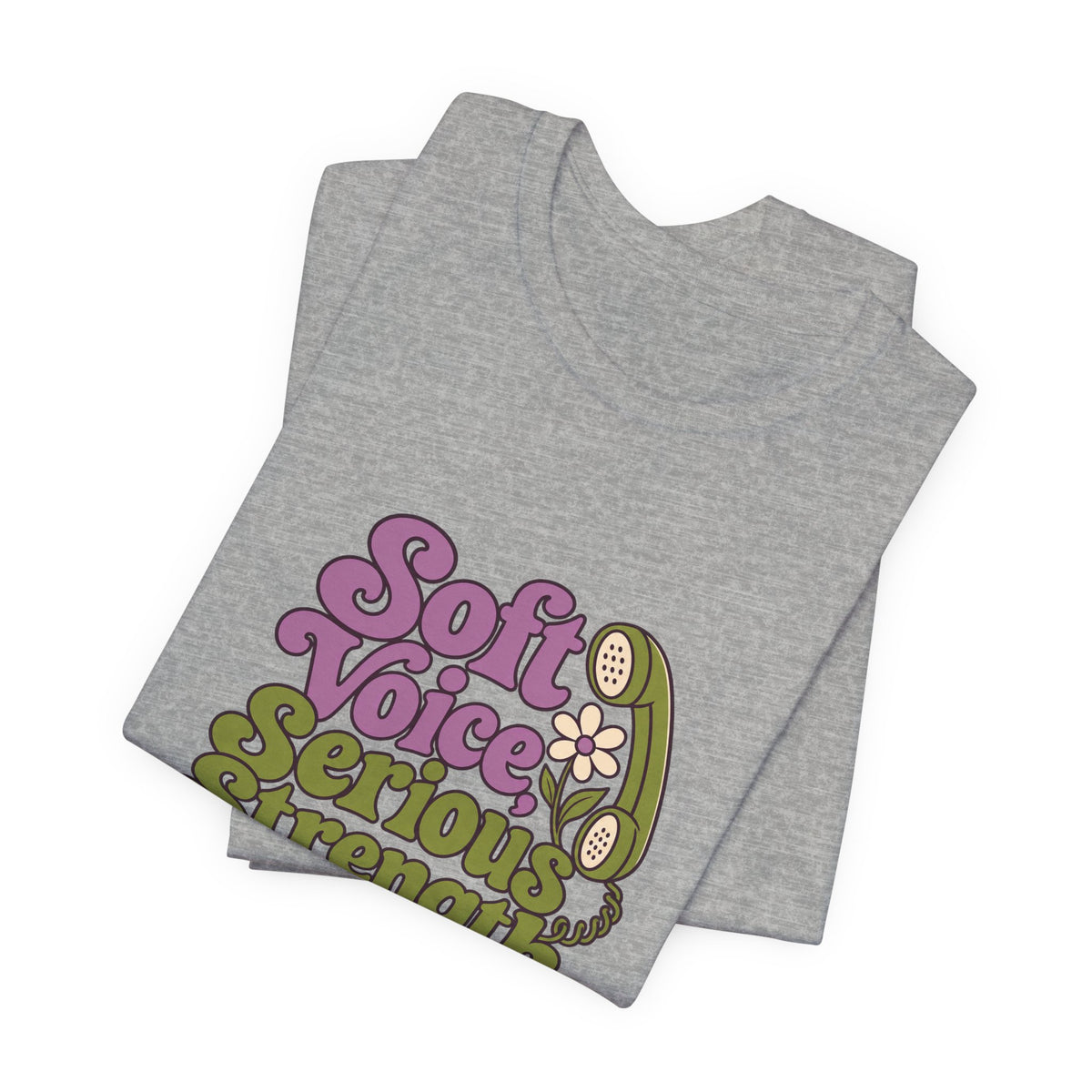 Quiet Strength Nurse Retro Tee
