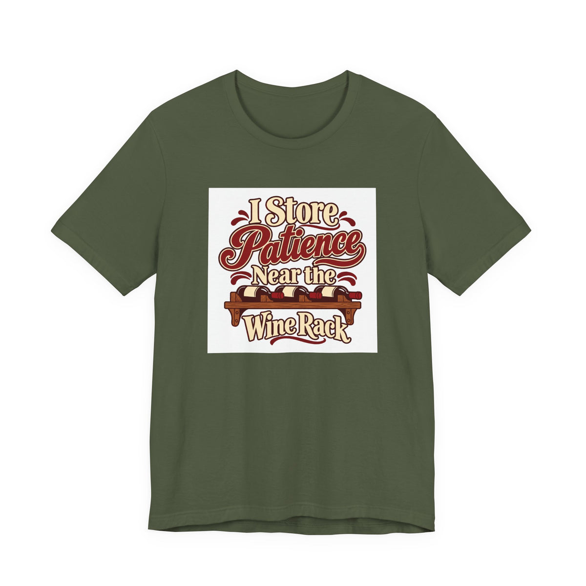 Wine Rack Patience Tee