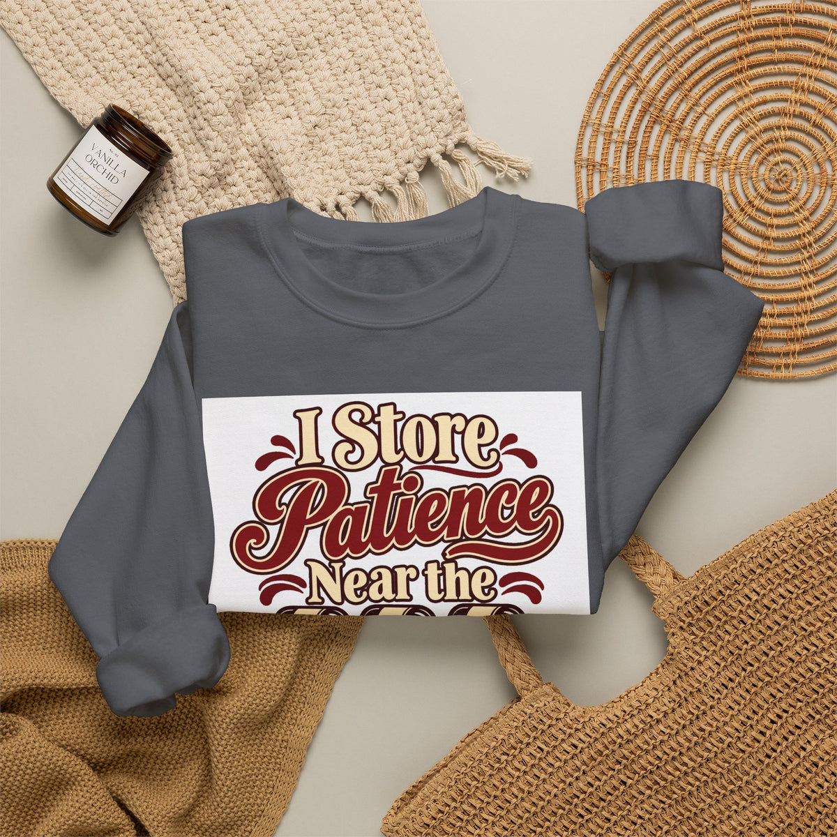 Wine Rack Patience Sweatshirt