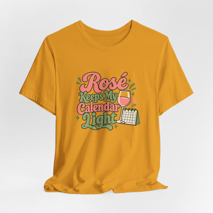 Rosé Calendar Retro Tee