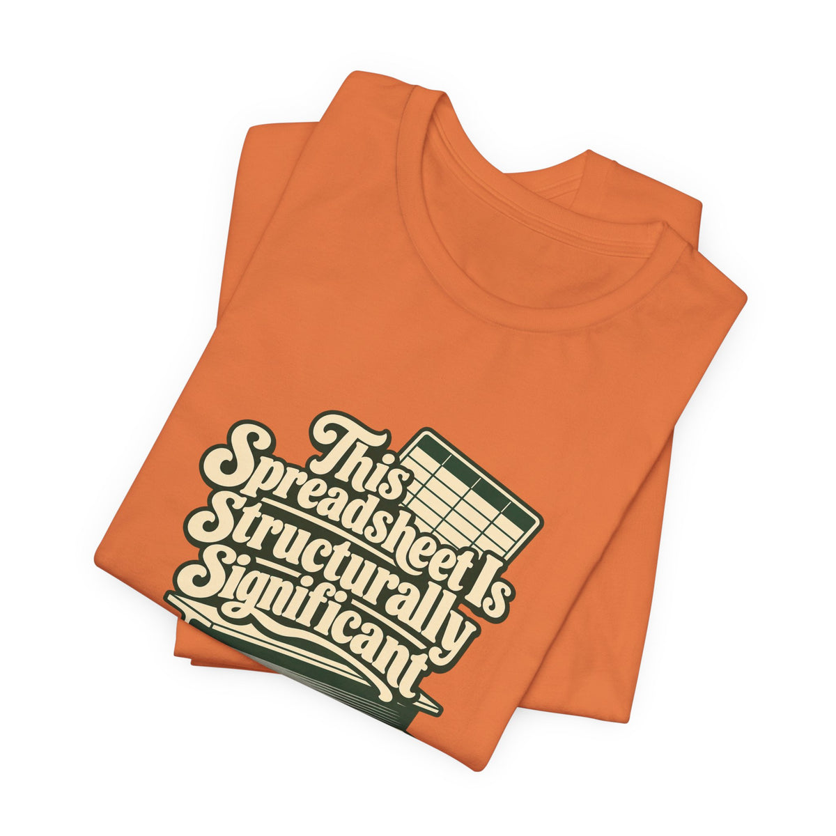 Spreadsheet Structural Support Tee