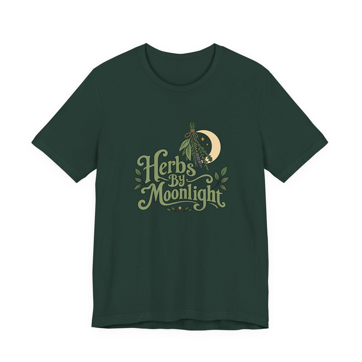 Moonlit Herbs Witchy Tee