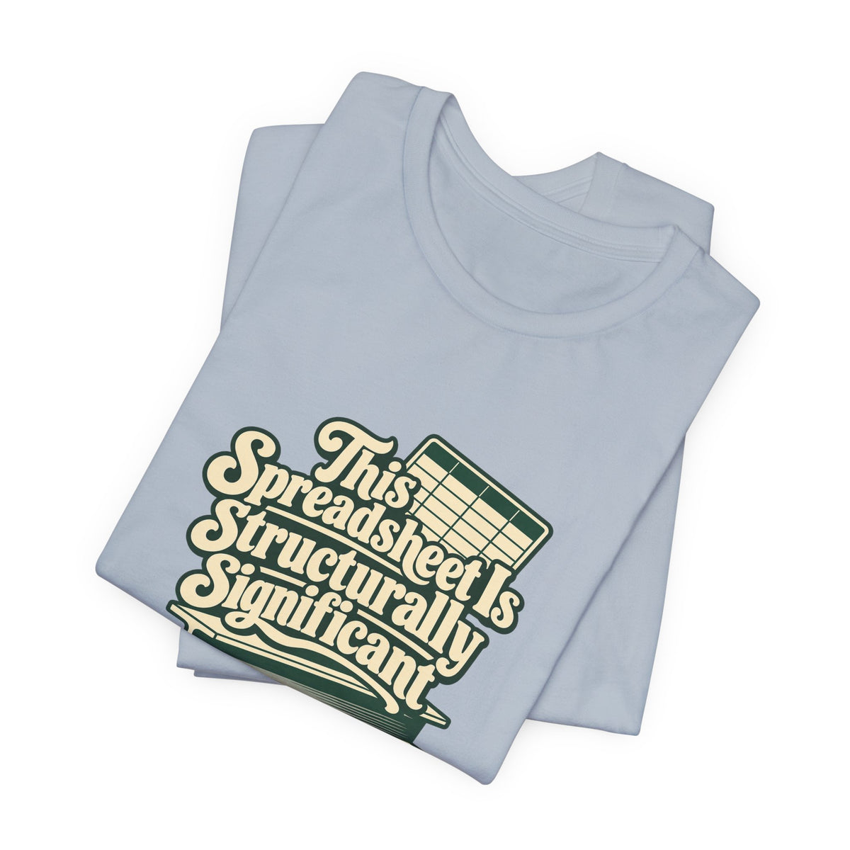Spreadsheet Structural Support Tee