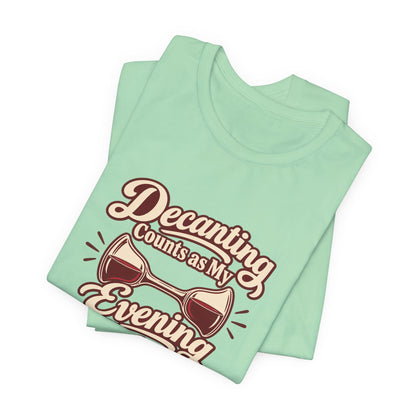 Decanting Workout Retro Shirt
