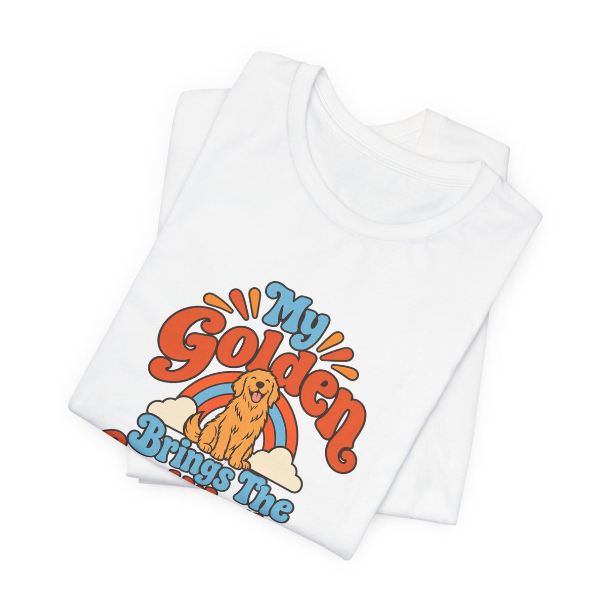 Good Weather Golden Retriever Tee