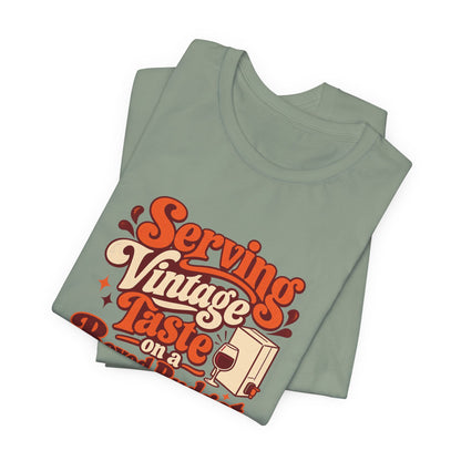 Boxed Budget Wine Tee