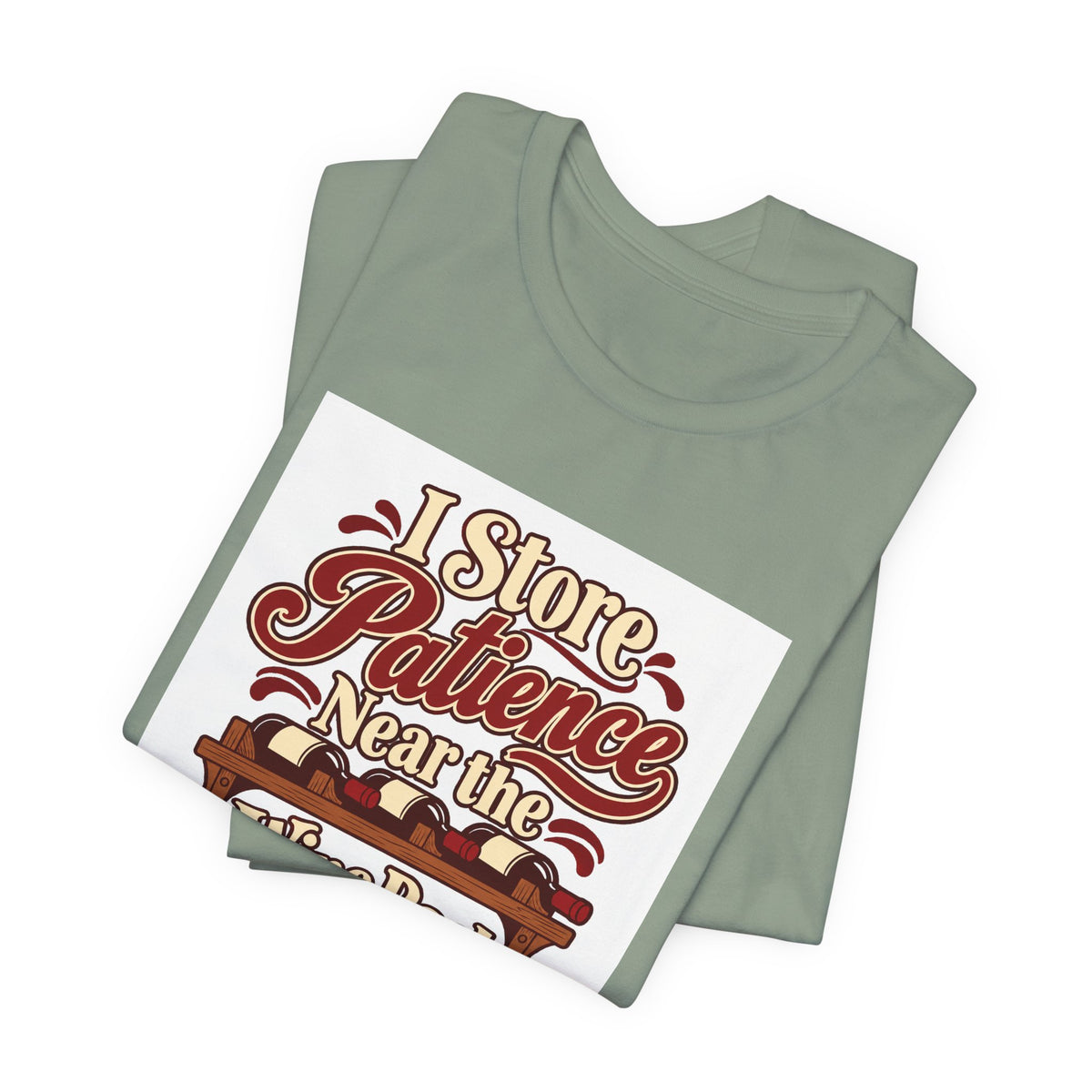 Wine Rack Patience Tee