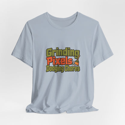 Pixels And Chores Gaming Shirt