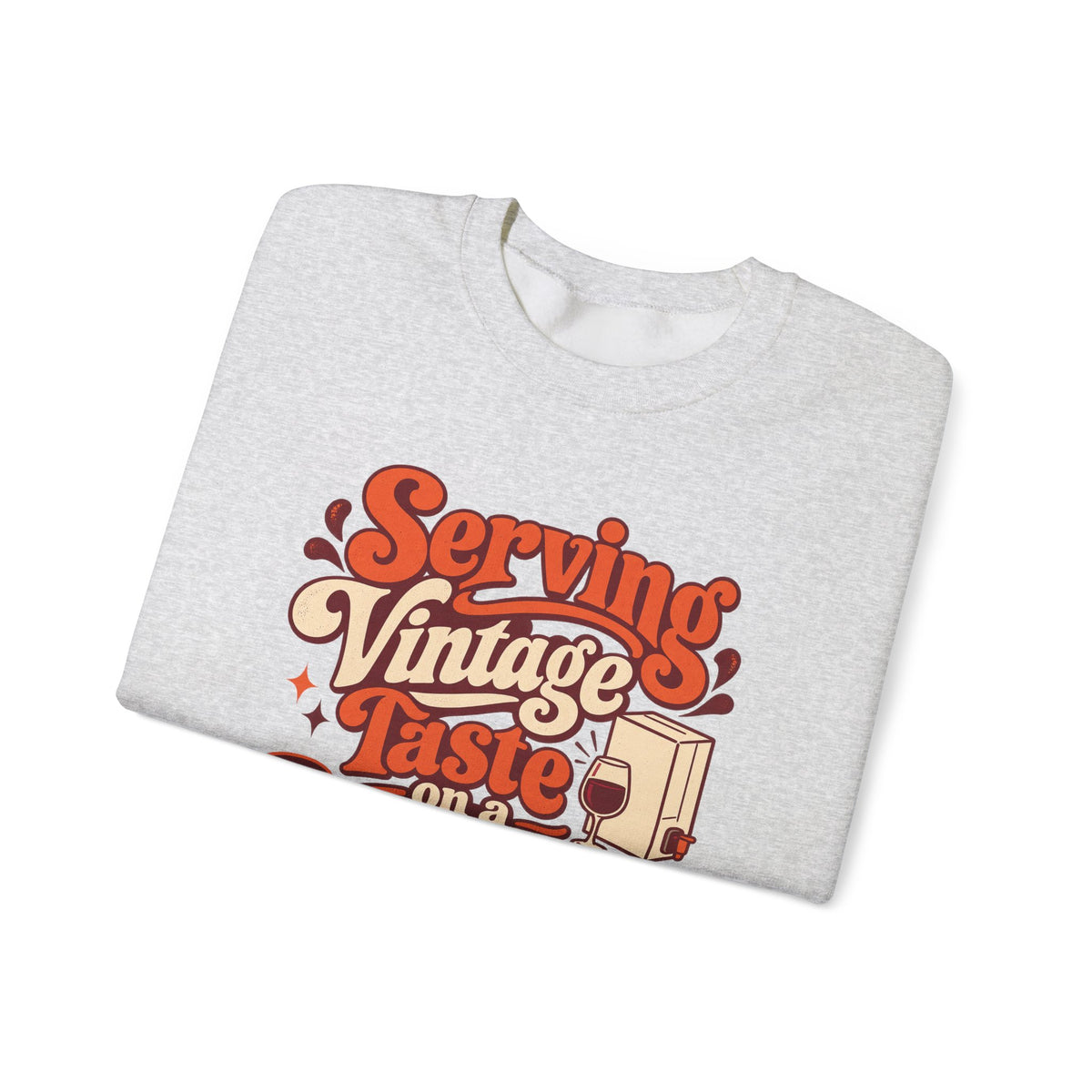 Boxed Budget Wine Sweatshirt