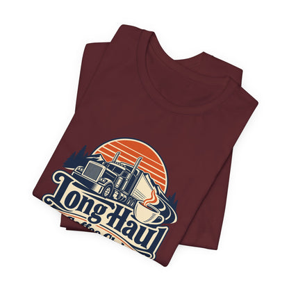 Long Haul Coffee Trucker Tee