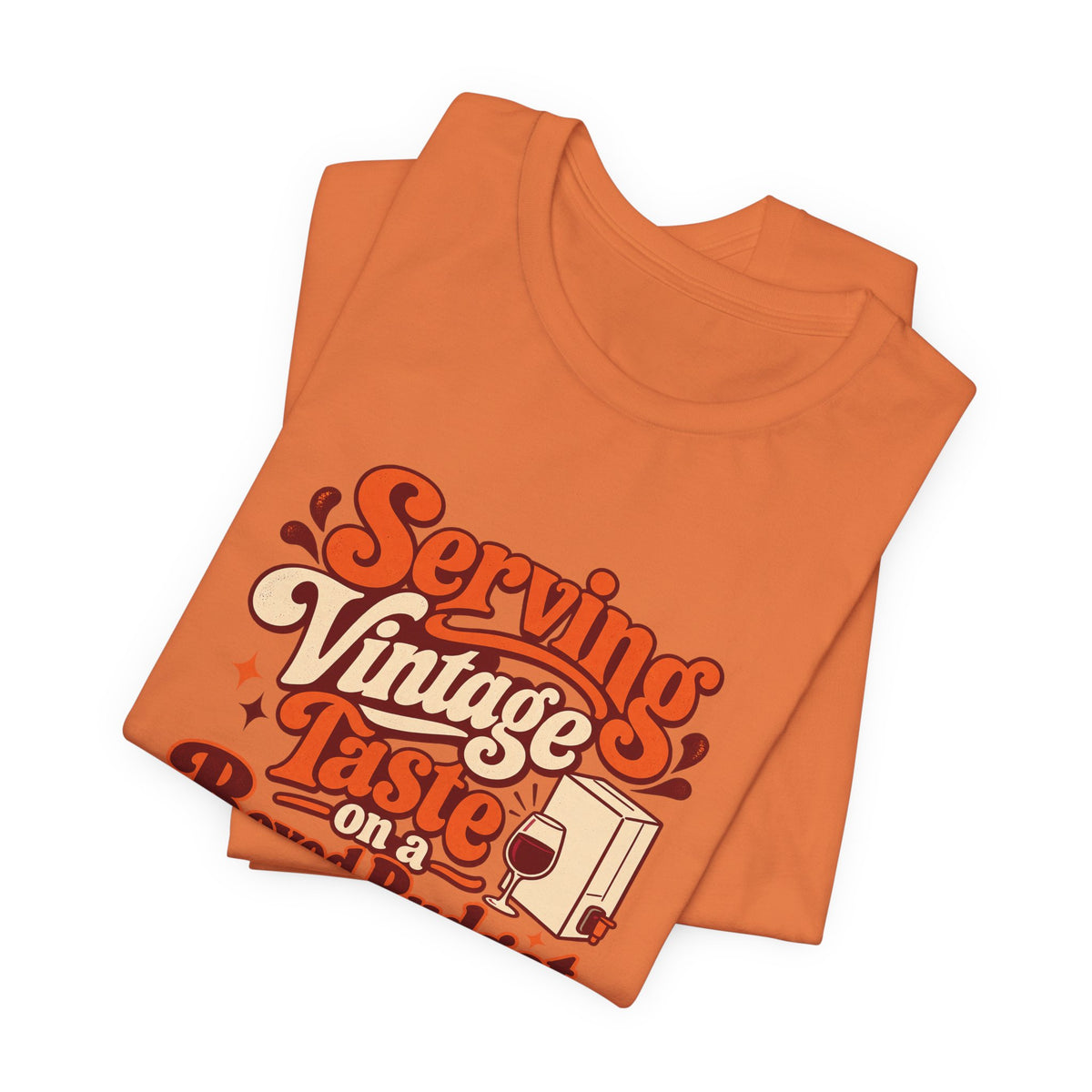 Boxed Budget Wine Tee