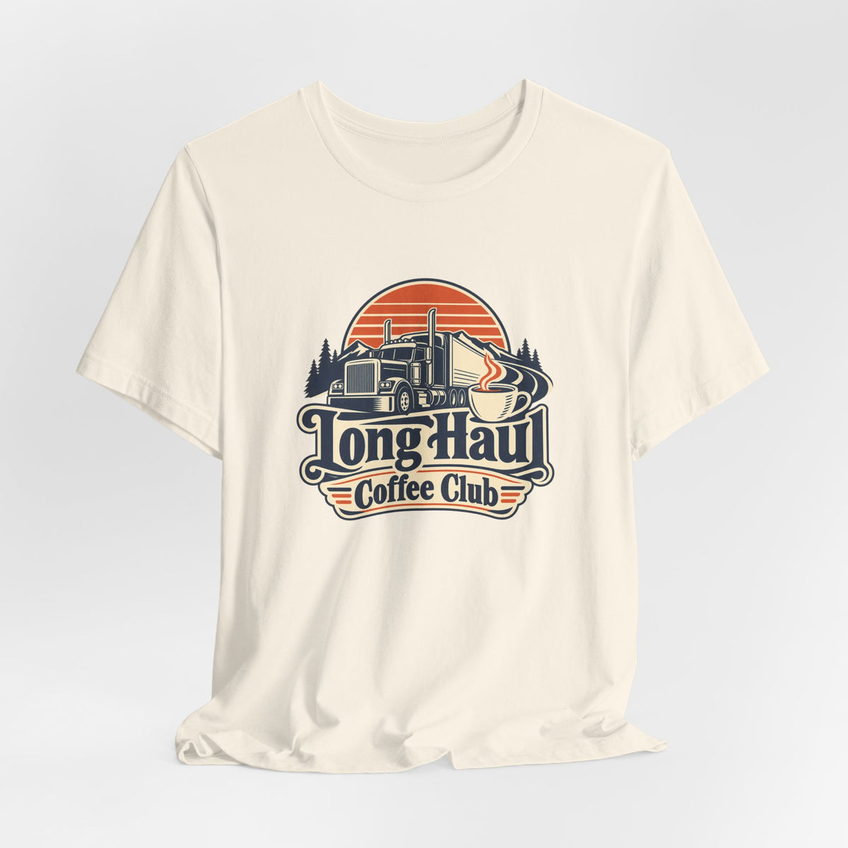 Long Haul Coffee Trucker Tee