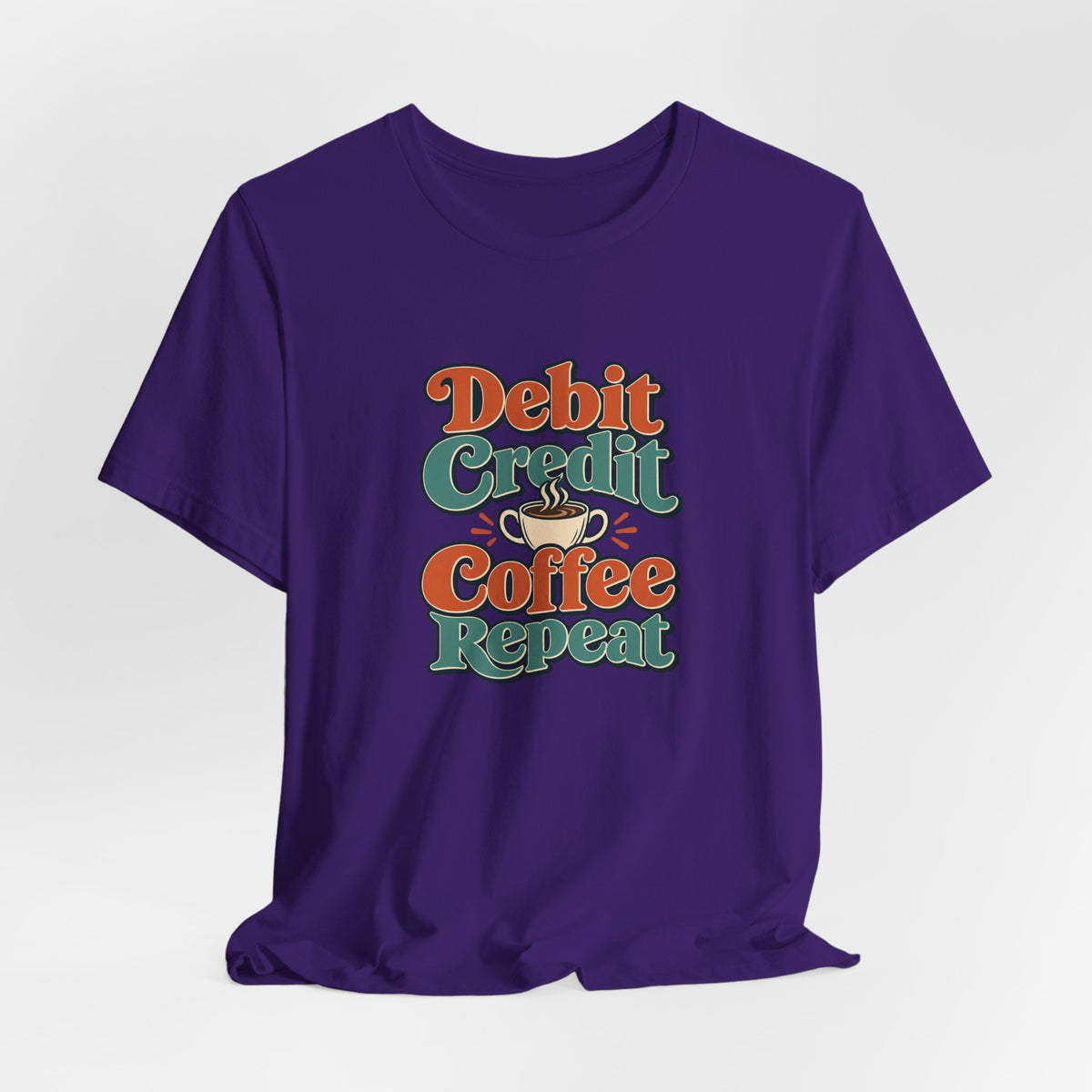Debits Credits Coffee Tee