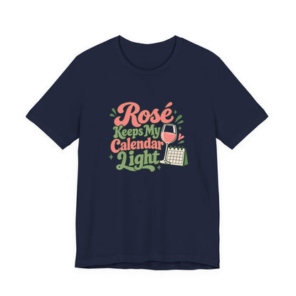 Rosé Calendar Retro Tee