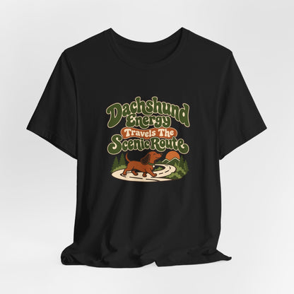 Scenic Route Dachshund Shirt