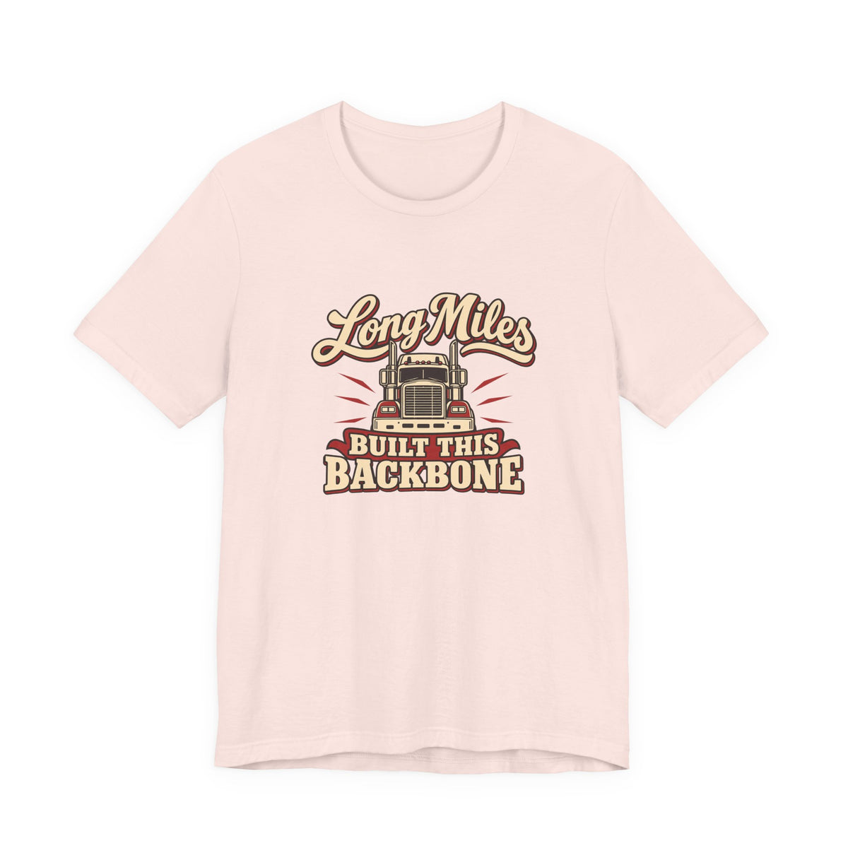Long Haul Backbone Vintage Trucker Tee