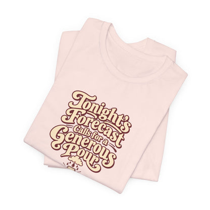 Generous Pour Forecast Retro Tee