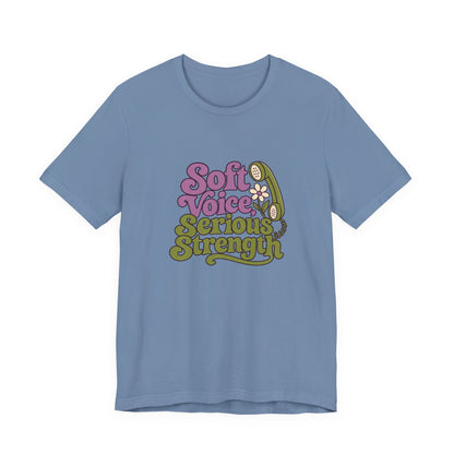Quiet Strength Nurse Retro Tee