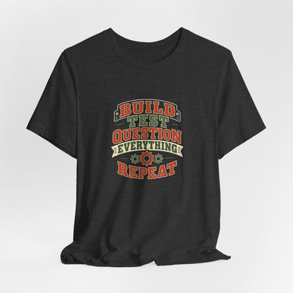 Build Test Repeat Vintage Shirt