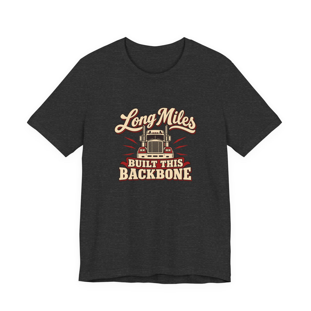 Long Haul Backbone Vintage Trucker Tee