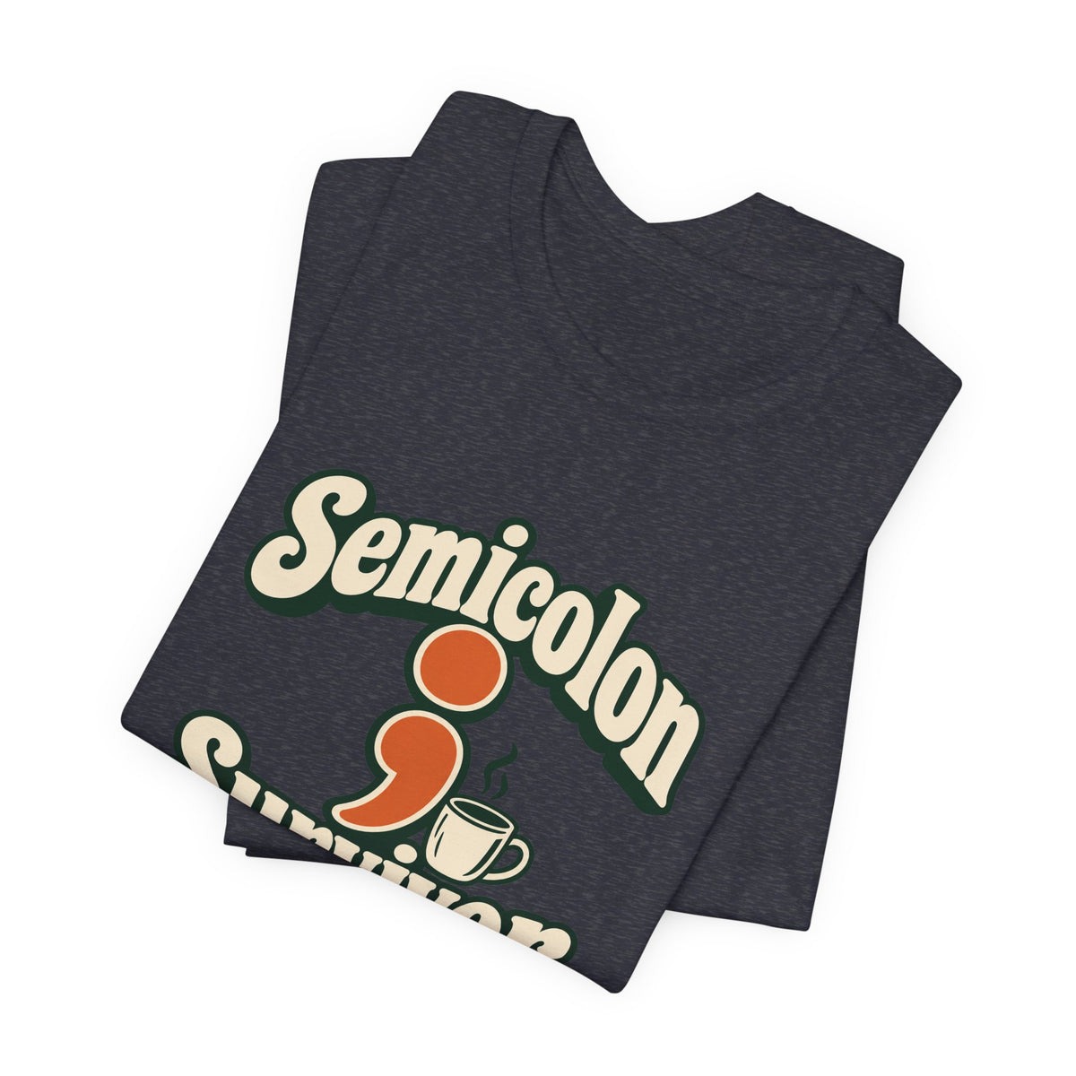 Semicolon Survivor Dev Tee