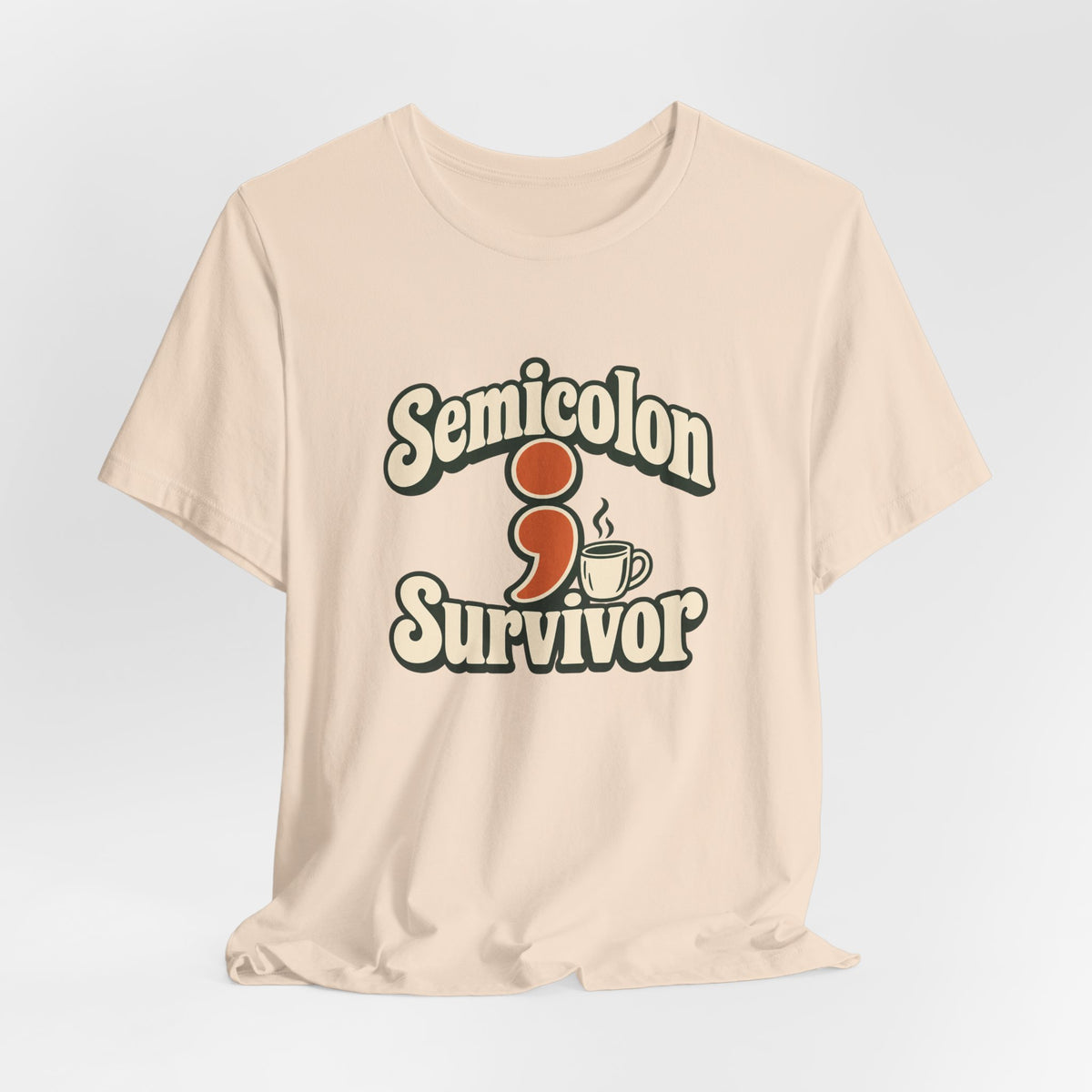 Semicolon Survivor Dev Tee