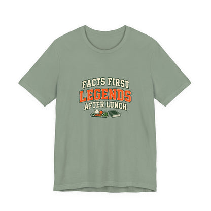 Facts First History Teacher Tee
