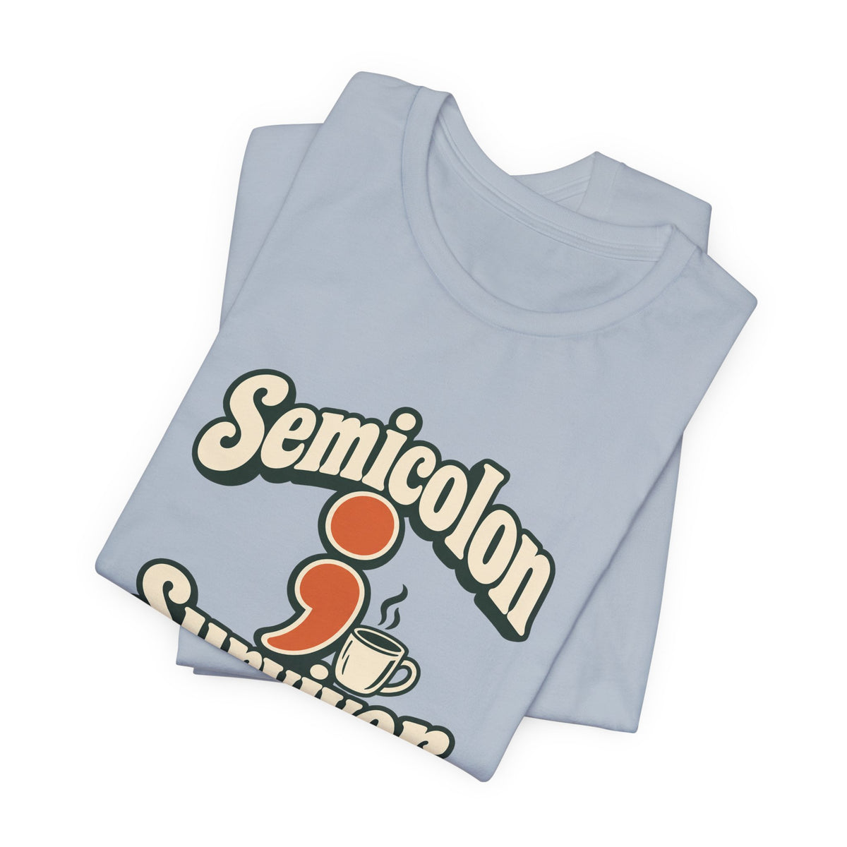 Semicolon Survivor Dev Tee