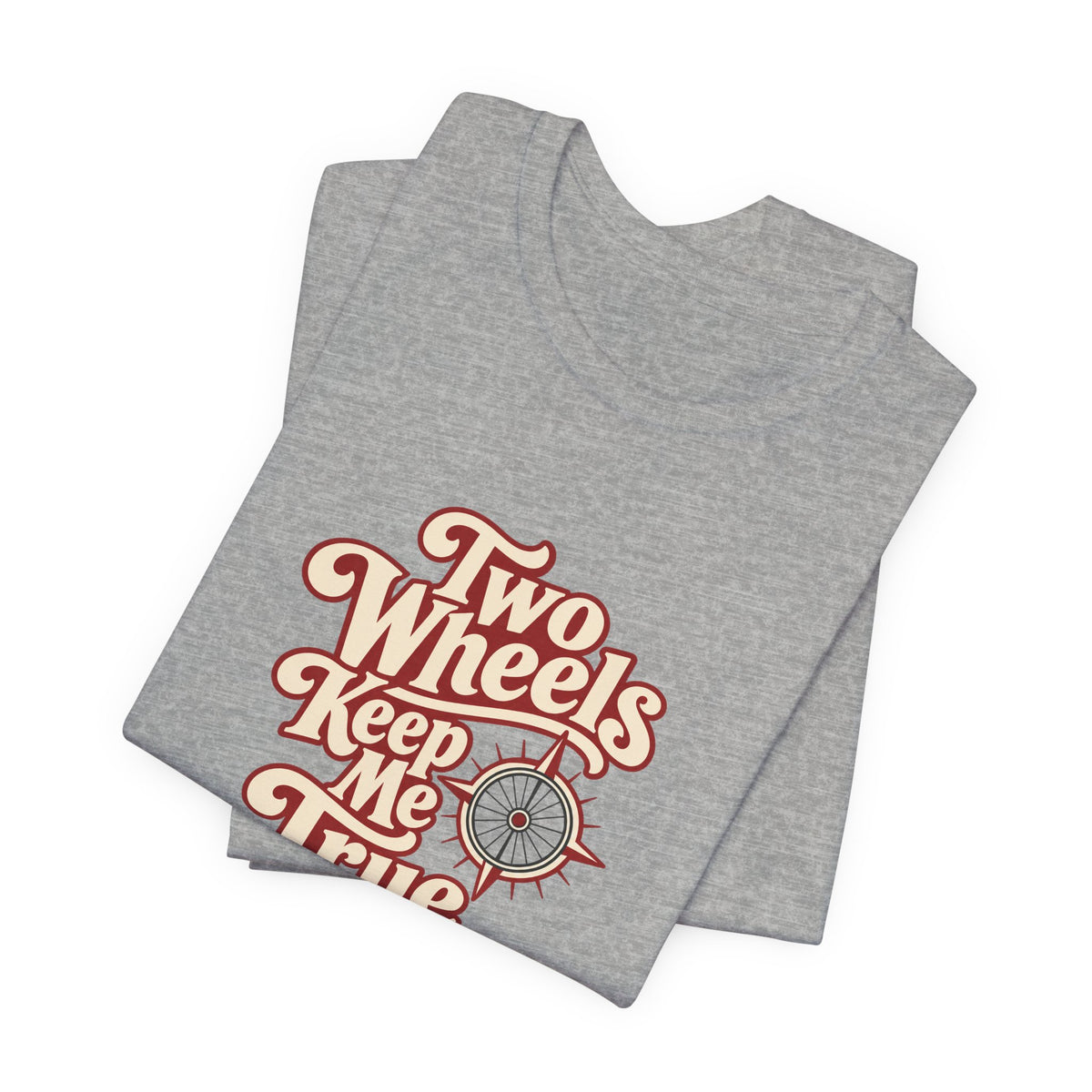 Two Wheels True North Rider Tee