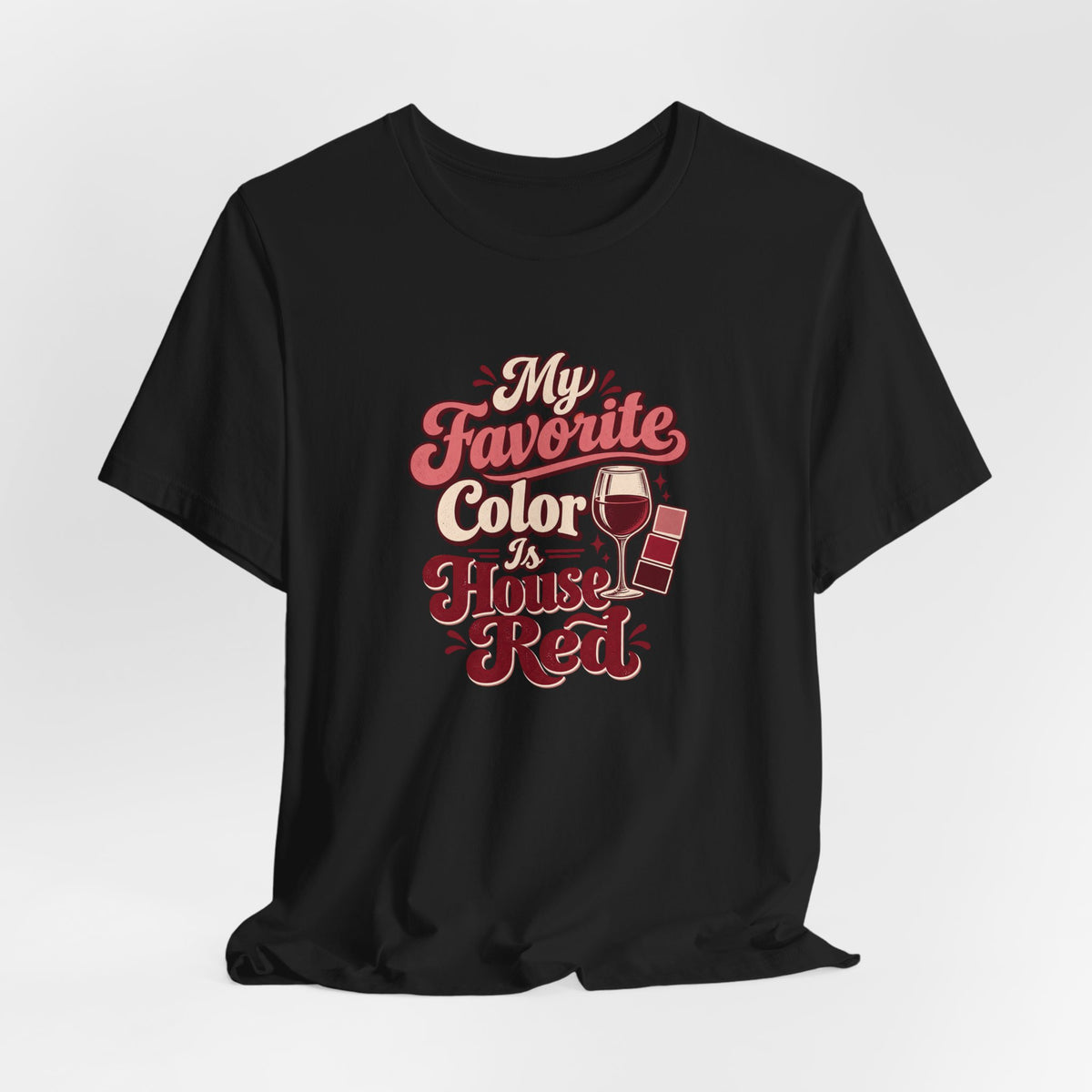 House Red Color Club Tee